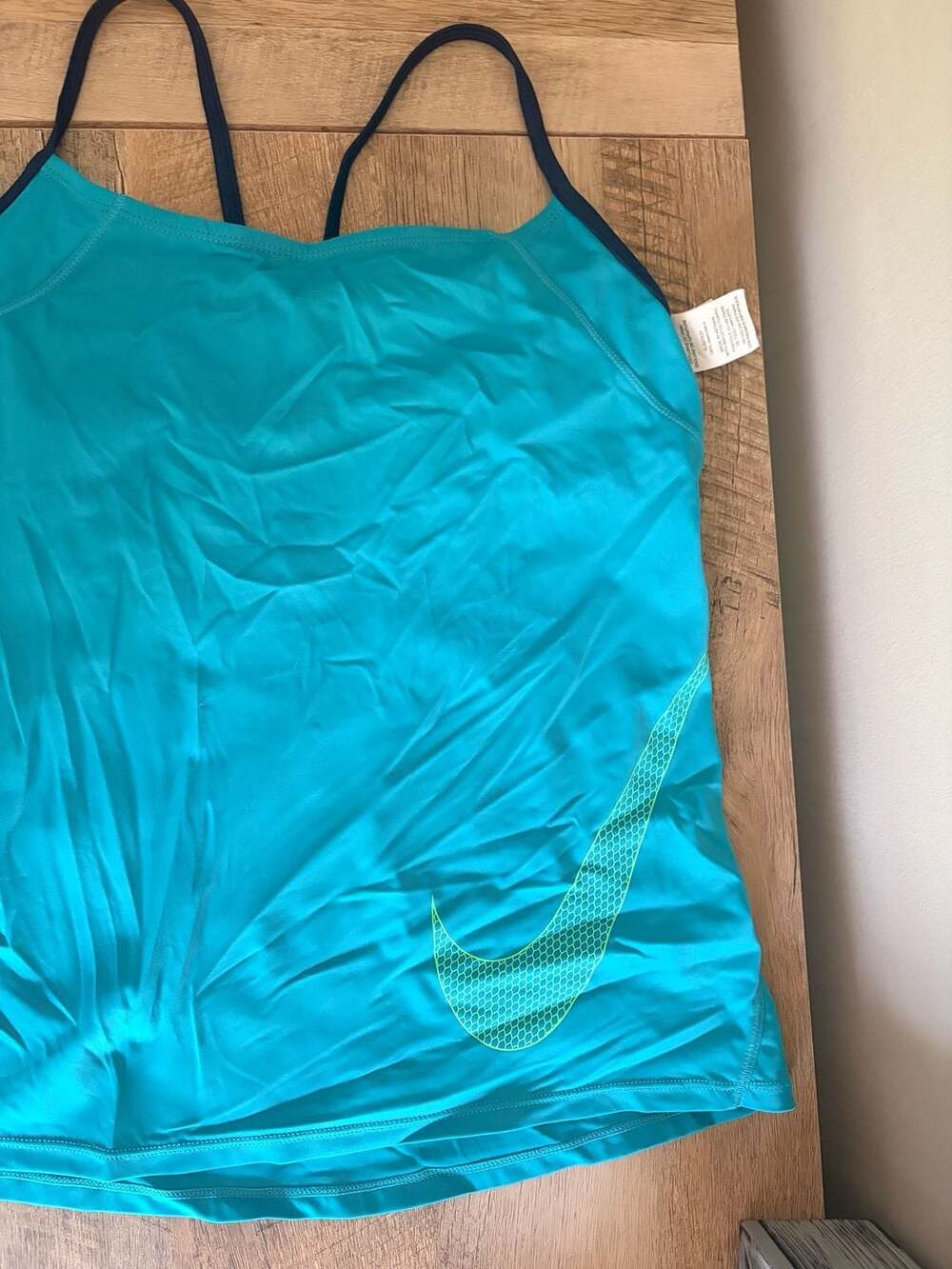 Nike Women's Racerback Tankini Swim Top Size L